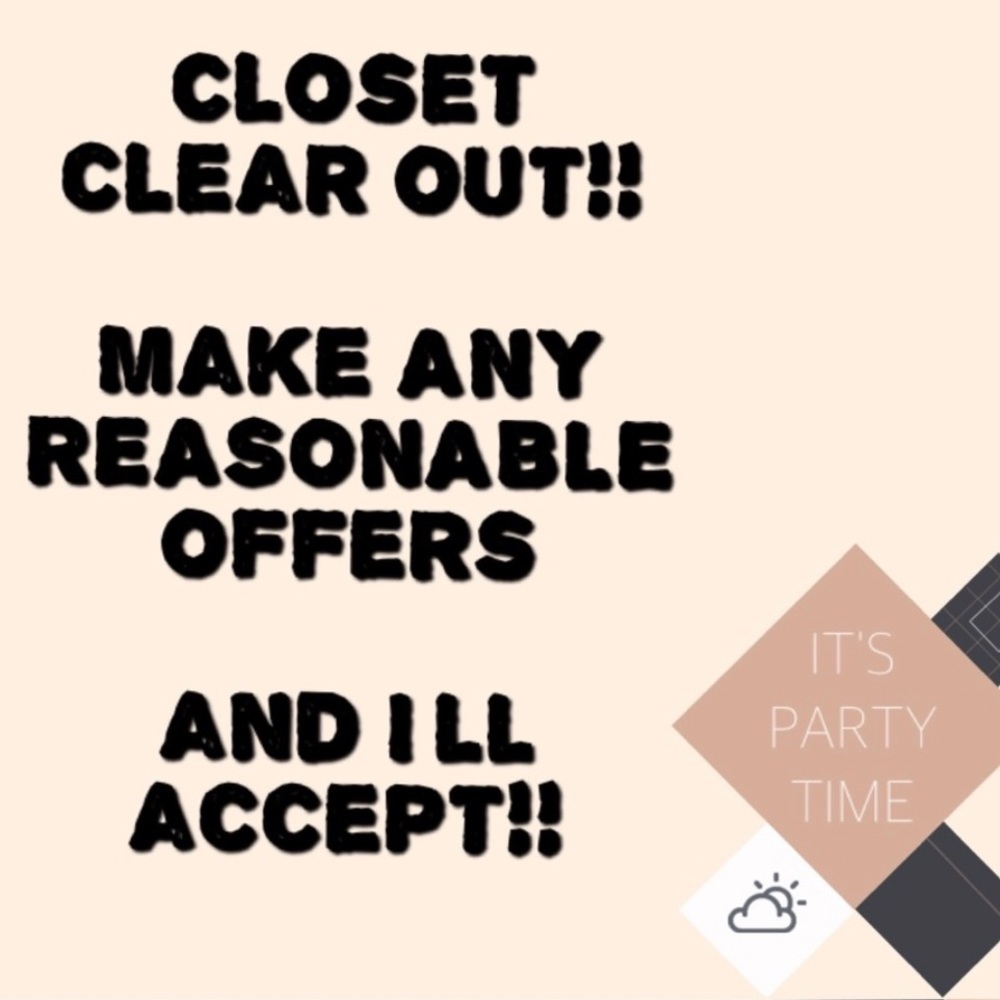 Clearing out this closet!